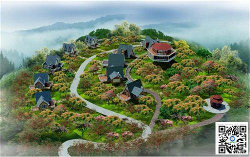 宜昌龙池山打造山地休闲度假旅游区，建有世界名油茶花园、滑雪场
