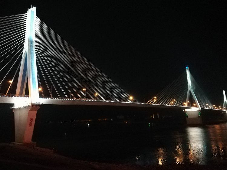 夷陵大桥夜景